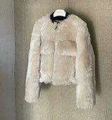 Luxe Fur Jacket (Cream)