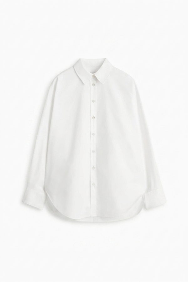 The White Layering Shirt