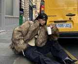 Luxe Fur Jacket (Tan)