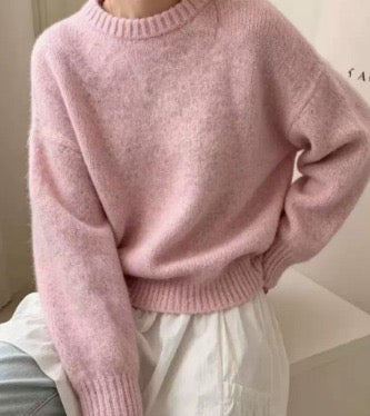 Blush Oversized Sweater
