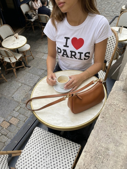 The Paris White Tee